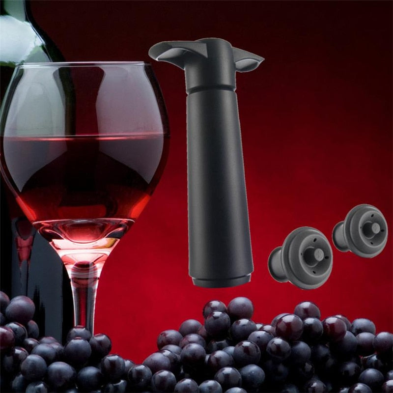 United Silicone Wine Pumper Vacuum Bottle Stopper-UlGadget