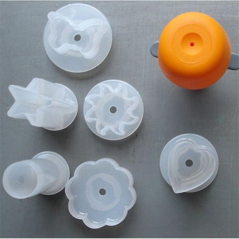 Push and Pop Plastic Fruit Shape Cutter Set-UlGadget