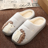 Women Winter Home Cute Cozy Cat Paw Slippers Non-slip Soft Indoor Bedroom-UlGadget