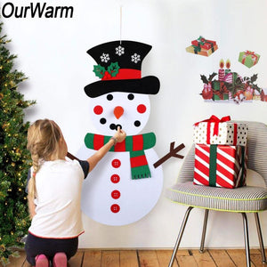 Toys and Hobbies DIY Felt Christmas Snowman-UlGadget