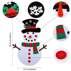 Toys and Hobbies DIY Felt Christmas Snowman-UlGadget