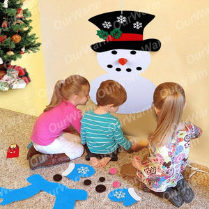 Toys and Hobbies DIY Felt Christmas Snowman-UlGadget