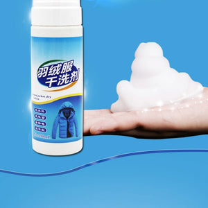 Waterless Clothing Cleansing Foam 120mL Powerful All-Purpose Removing For Jacket-UlGadget