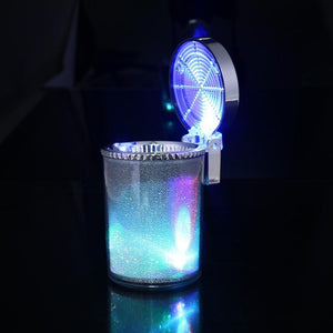 LED Disco Car Ashtray-UlGadget