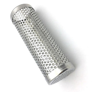 High Quality 6 In Pellet Smoker Tube Stainless Steel Grill Perforated Mesh Smoker Filter Gadget Hot Cold Smoking-UlGadget