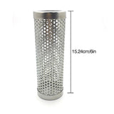 High Quality 6 In Pellet Smoker Tube Stainless Steel Grill Perforated Mesh Smoker Filter Gadget Hot Cold Smoking-UlGadget