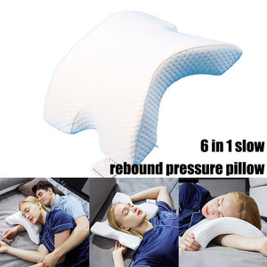 Multifunctional Memory Foam Bedding Neck Protection Pillow-UlGadget