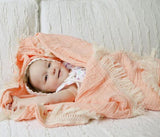 Gauze Tassel Blanket + Headband