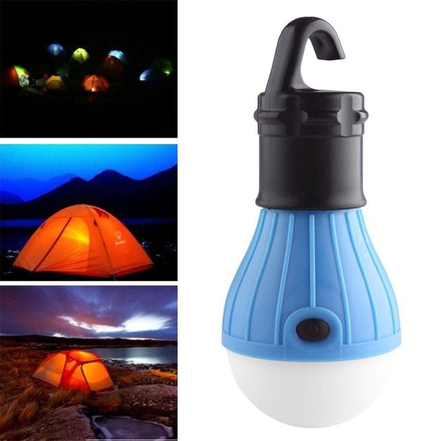 4 Colors Mini Portable Waterproof Camping Hanging Hook Flashlight Bulb-UlGadget