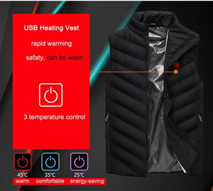 Men's Clothing and Accessories Smart Heated Vest-UlGadget