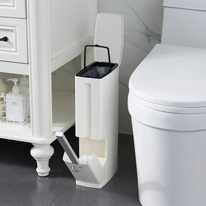 Multifunction Trash Can Storage Integrated Suit Household Cleaning Tool Bathroom Accessories Sets-UlGadget