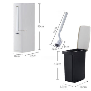 Multifunction Trash Can Storage Integrated Suit Household Cleaning Tool Bathroom Accessories Sets-UlGadget