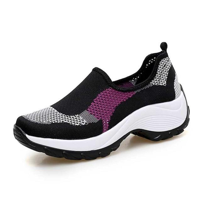 Shoes Women's Walking Shoes Sock Sneakers-UlGadget