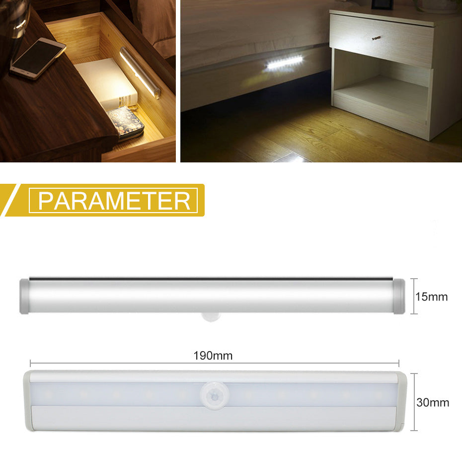 LED Closet Light, Cordless Under Cabinet Lightening, Wireless Stick-on Anywhere-UlGadget