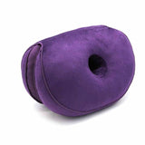 Dual Comfort Cushion Multi-functional Plush Beautify Hip Seat Chair Cushion For Sofa Bed Office Solid Folding-UlGadget