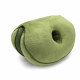 Dual Comfort Cushion Multi-functional Plush Beautify Hip Seat Chair Cushion For Sofa Bed Office Solid Folding-UlGadget