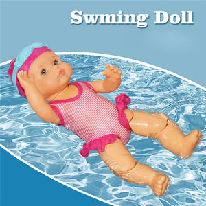 Electric Waterproof Realistic Swimming Doll For Children-UlGadget