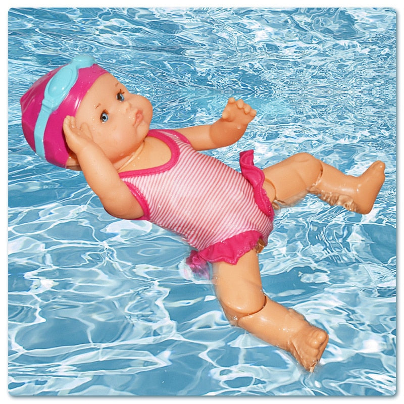 Electric Waterproof Realistic Swimming Doll For Children-UlGadget