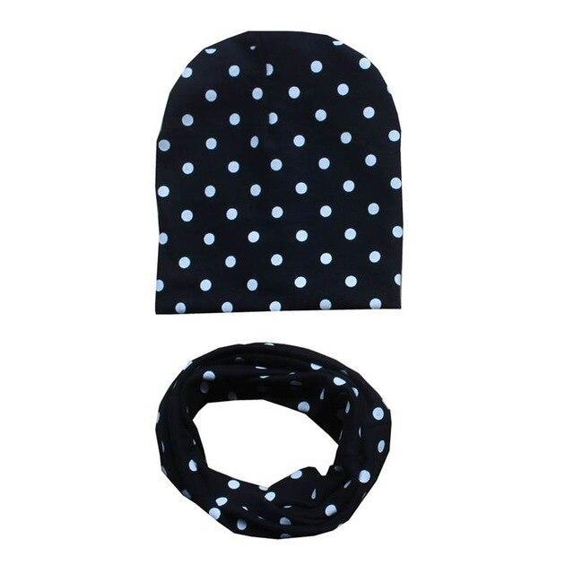 Printed Winter Hat and Scarf Set