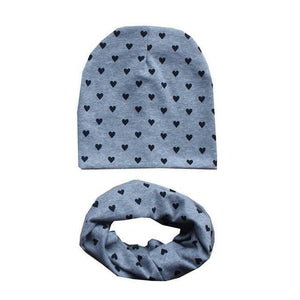 Printed Winter Hat and Scarf Set