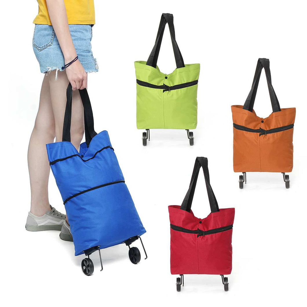 Shopping bag folding bag for Women Travel Home Kitchen Supermarket-UlGadget