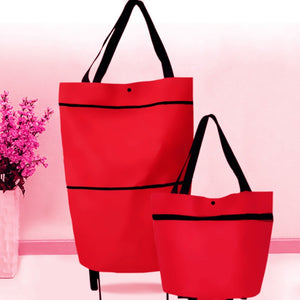 Shopping bag folding bag for Women Travel Home Kitchen Supermarket-UlGadget