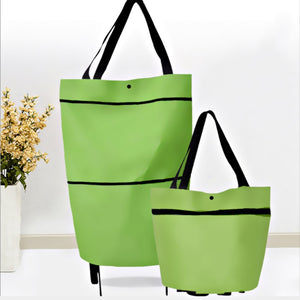 Shopping bag folding bag for Women Travel Home Kitchen Supermarket-UlGadget