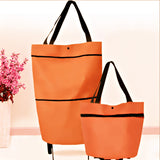 Shopping bag folding bag for Women Travel Home Kitchen Supermarket-UlGadget