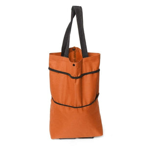 Shopping bag folding bag for Women Travel Home Kitchen Supermarket-UlGadget