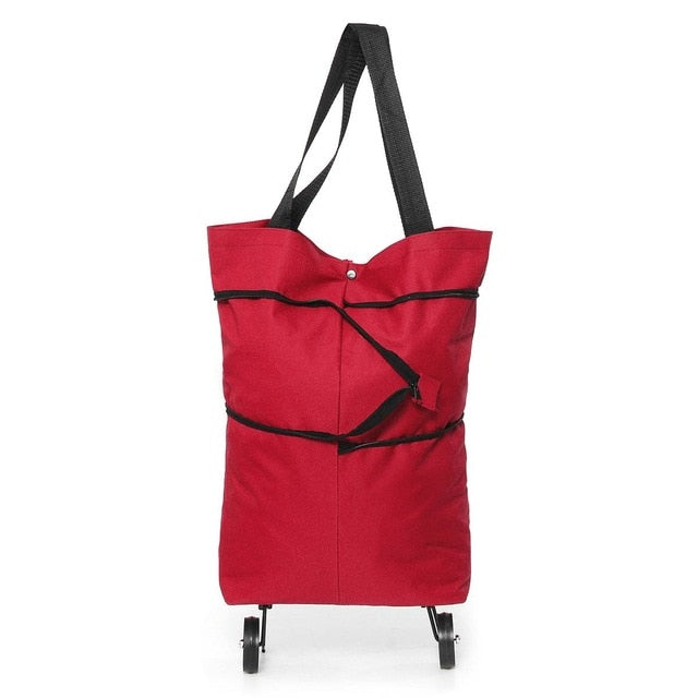 Shopping bag folding bag for Women Travel Home Kitchen Supermarket-UlGadget