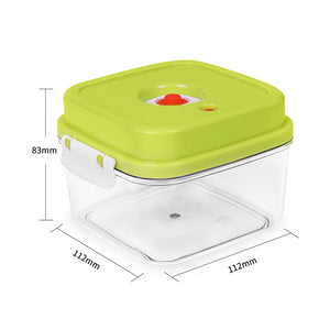 3Ps Vacuum storage box Large Capacity Food Saver Storage Square Plastic Containers-UlGadget