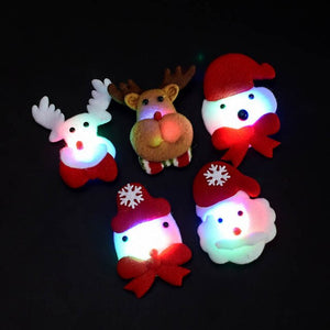 Christmas LED Wristband Hand Ring with Lamp PaPa Circle Christmas Kids' Electronics Toy Gift with Light Bracelet-UlGadget