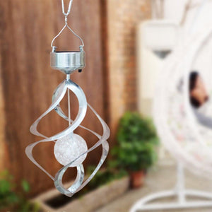 Lighting LED Color Changing Solar Wind Chime Light-UlGadget