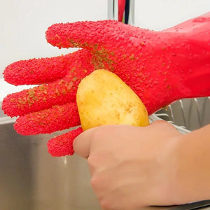 Peeling Potato Gloves Non-slip Household Kitchen Accessories-UlGadget