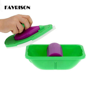 Household Painting Brush Decorative Tool Point Paint Roller Tray Set-UlGadget