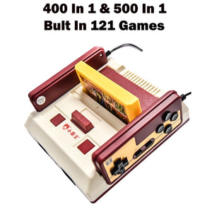 Classic RETRO 80s video games consoles player with 400 IN1+ 500 IN1 games cards for choose-UlGadget