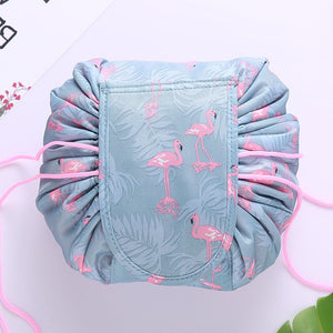 Women Magic Cosmetic Travel Pouch Cosmetic Beauty Kit Box-UlGadget