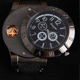 Men The Fire Watch Electronic USB Charge Novelty Windproof-UlGadget