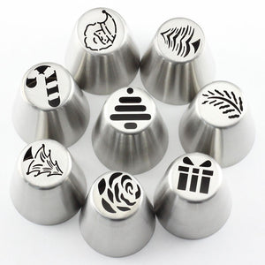 19PCS DIY Christmas Design Pastry Nozzles Cake Decoration Tools-UlGadget