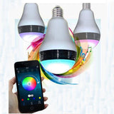 LED Bluetooth Light Bulb 4.0 LED Wireless Audio Speaker Color Changing-UlGadget