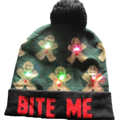 43 Designs LED Christmas Beanie Sweater Christmas Santa Hat Light Up Knitted Hat for Kid Adult Christmas Party-UlGadget