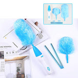 360° Dust Cleaner dusting Brush Static Electricity Motorized Dust Wand Feather Dusters Removes Dust for Kitchen, Office, Car-UlGadget