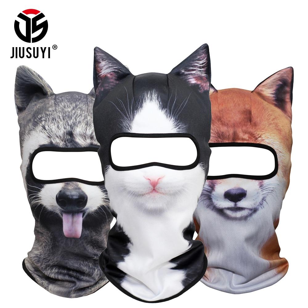 Sports, Healthcare and Entertainment 3D Animal Balaclava-UlGadget