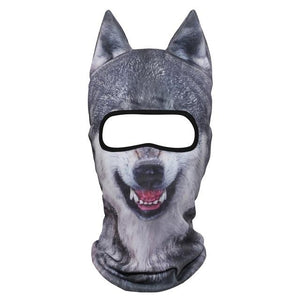 Sports, Healthcare and Entertainment 3D Animal Balaclava-UlGadget