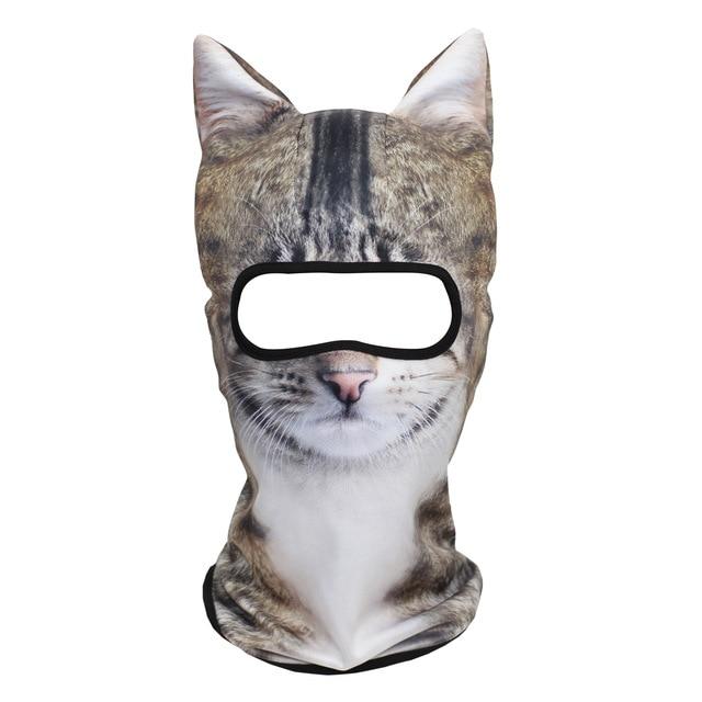 Sports, Healthcare and Entertainment 3D Animal Balaclava-UlGadget