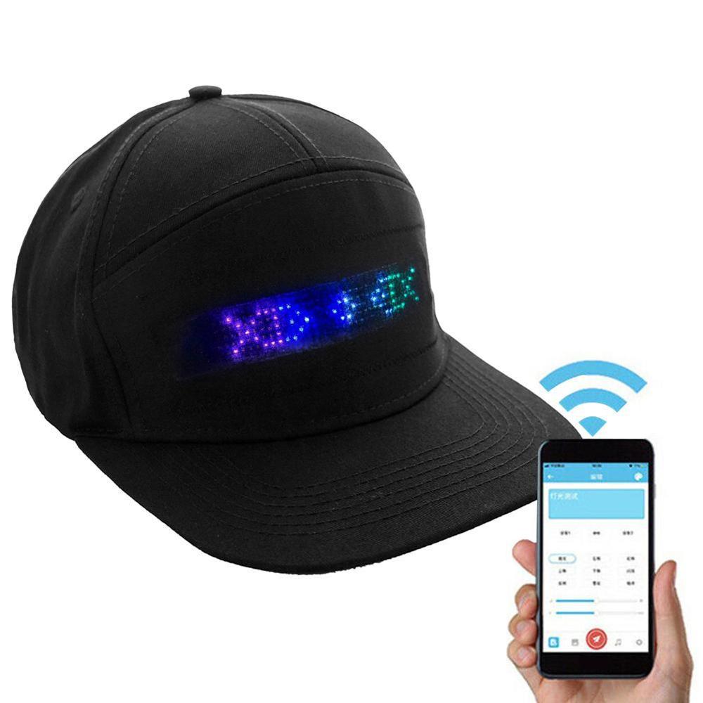 Men's Clothing and Accessories Ultimate Bluetooth LED Cap-UlGadget