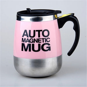 450ml Stainless Steel Auto Magnetic Mixing Upgrade Magnetized Self Mixing Cup-UlGadget