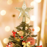 LED Projection Star Christmas Tree Topper Light Wedding Christmas Decorations For Home-UlGadget