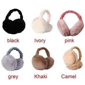 Adjustable Faux Fur Earmuff