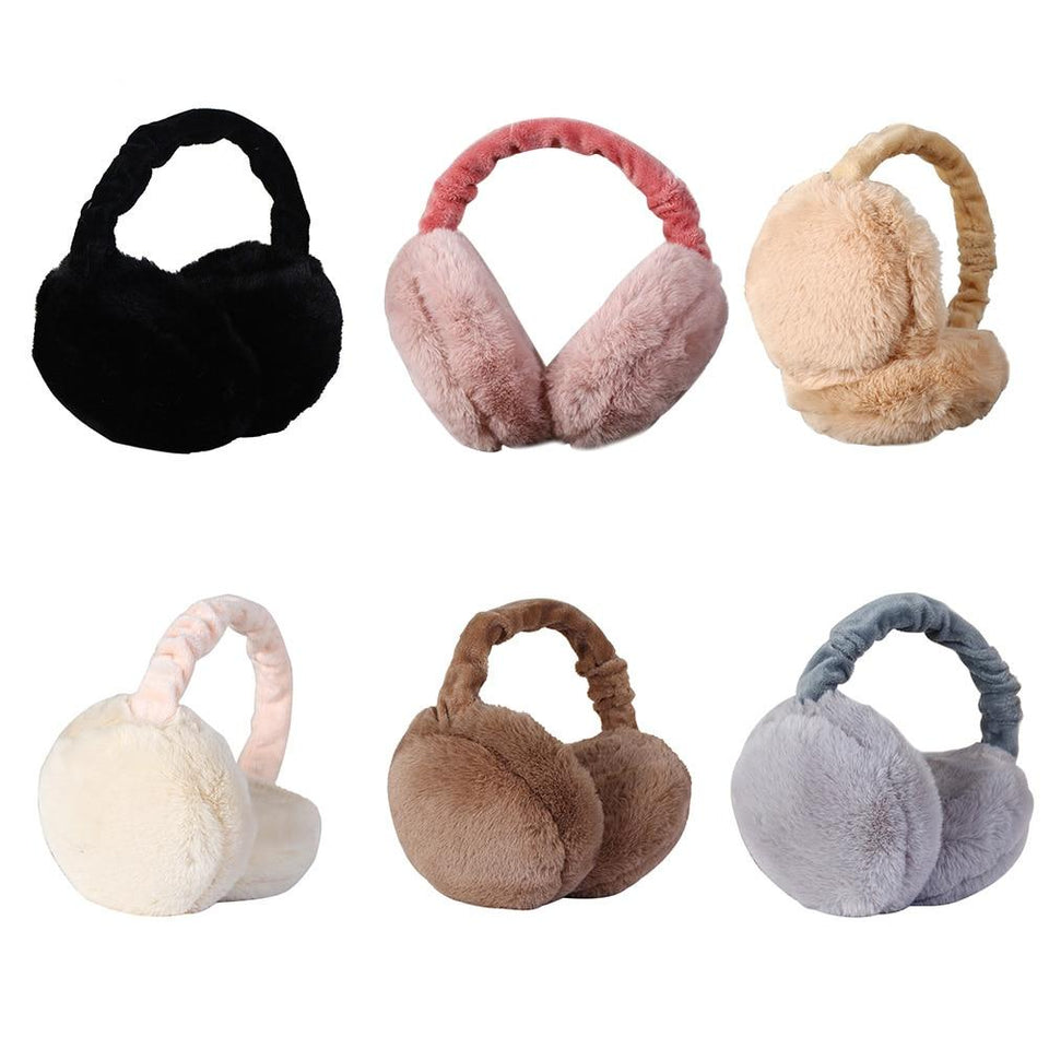 Adjustable Faux Fur Earmuff